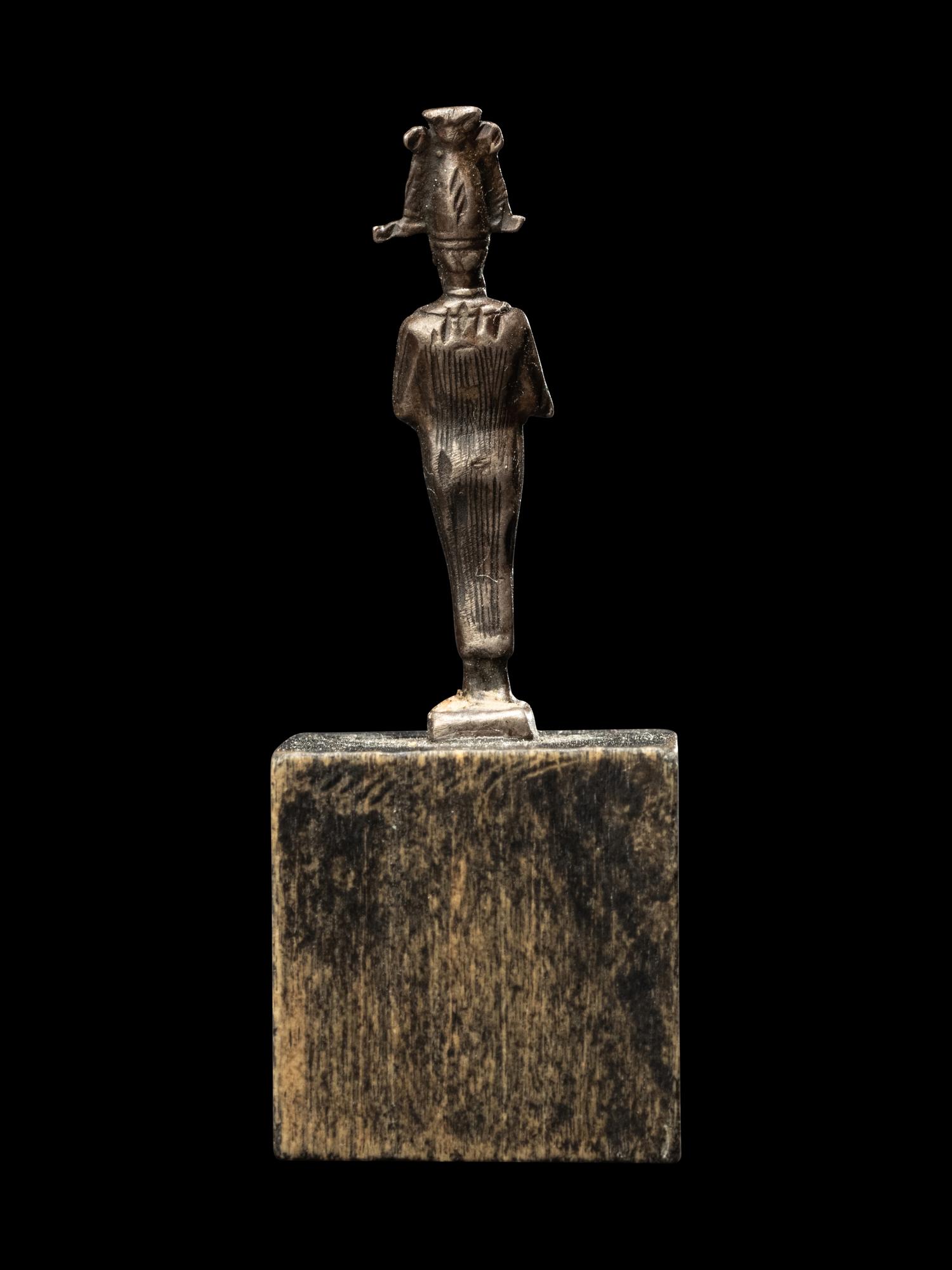 An Egyptian Silver Osiris
