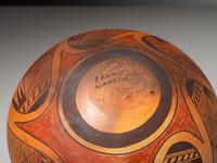 Polychrome Pottery Jar, with Migration Pattern