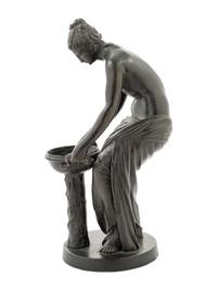 An Italian Grand Tour Style Bronze Figure of a Danaïde