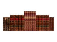 [NATURAL HISTORY - BINDINGS & SETS]. A group of 17 works in 100 volumes, many finely-bound, including:
