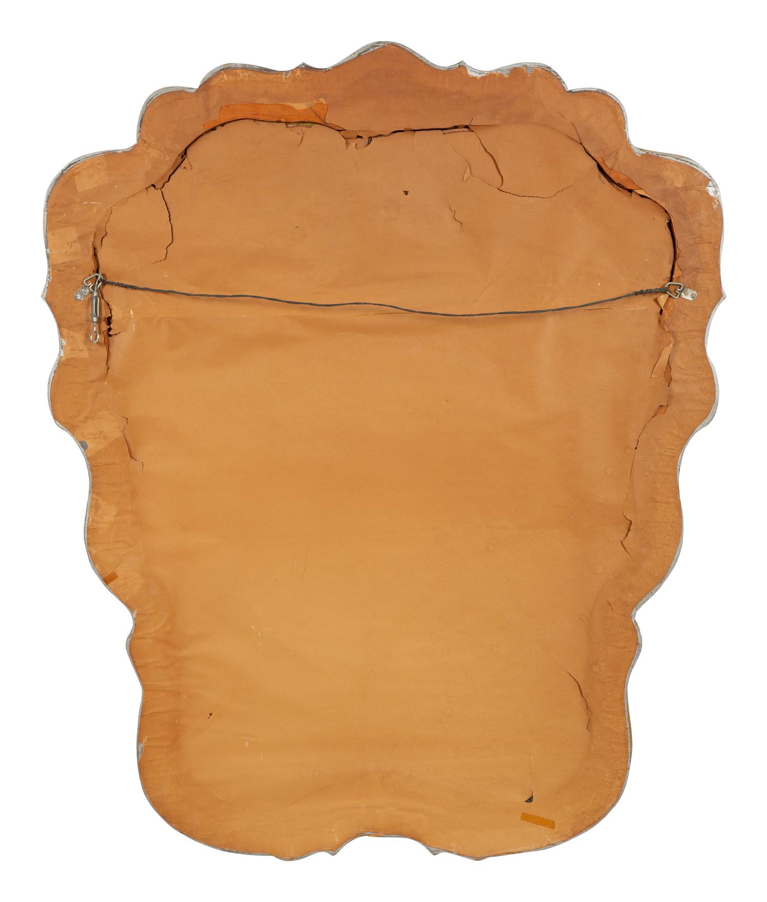 A Venetian Style Eglomisé Framed Mirror — 20th Century