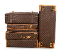 Four Louis Vuitton Luggage Pieces, 1990-1994