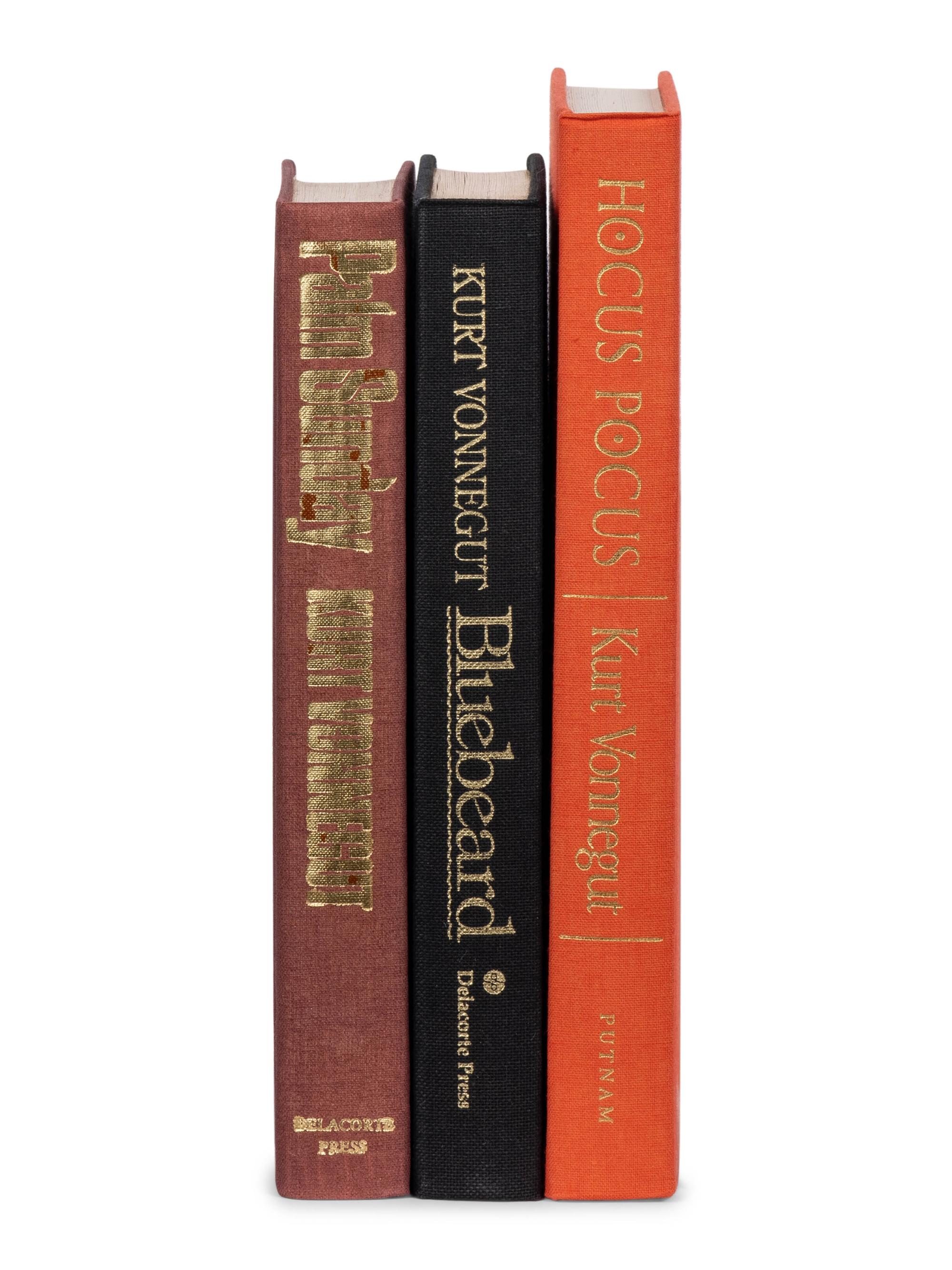 VONNEGUT, Kurt, Jr. (1922-2007). A group 8 novels, comprising: