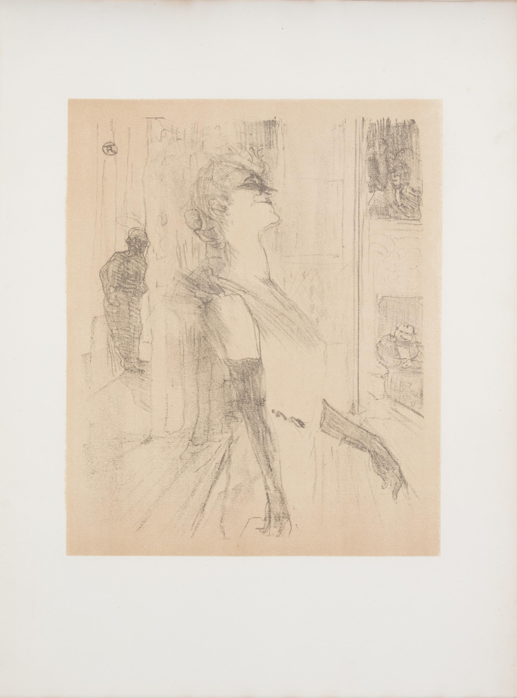 Yvette Guilbert (portfolio of eight lithographs with cover; cover and frontispiece bound together with front matter in binding by René Aussourd)