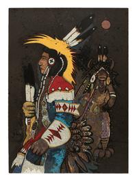 Crow Dancers at Midnight, edition 81/150
