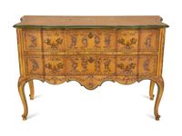 A Venetian Style Painted Commode