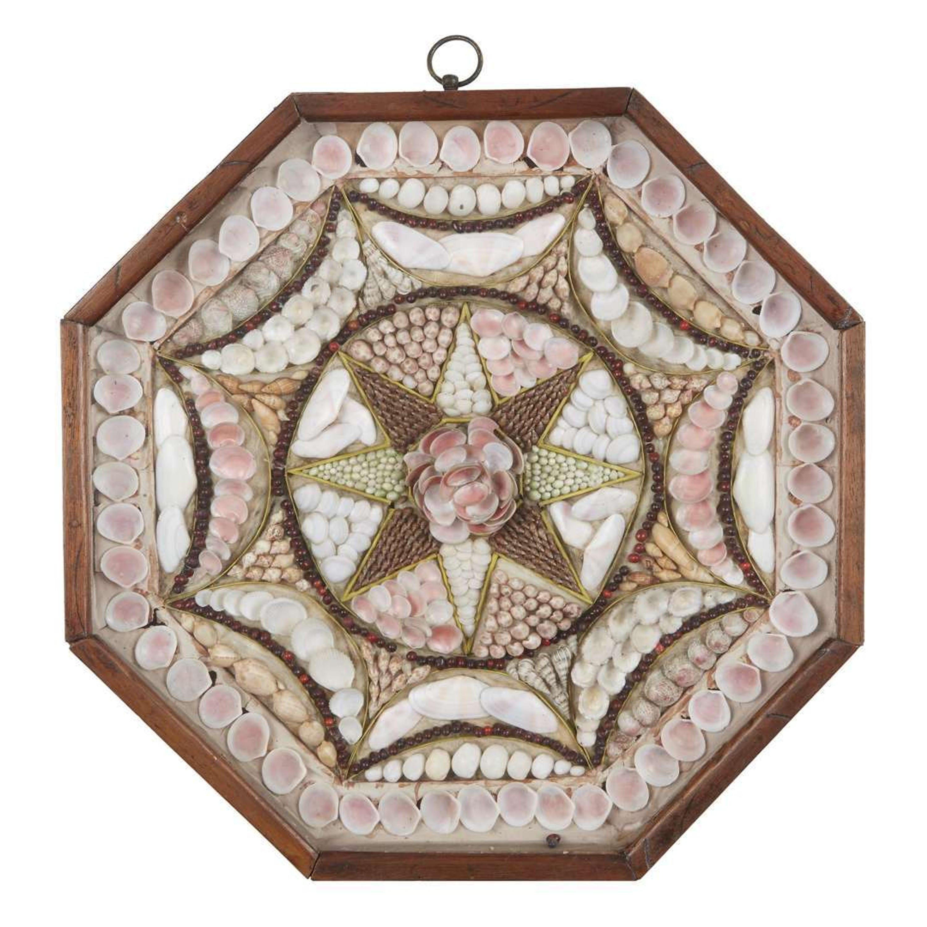 A double sailor’s valentine barbados, second half 19th century