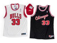 A Group of Three Scottie Pippen Signed Autograph Items (Beckett AuthenticationServices BAS Certified)