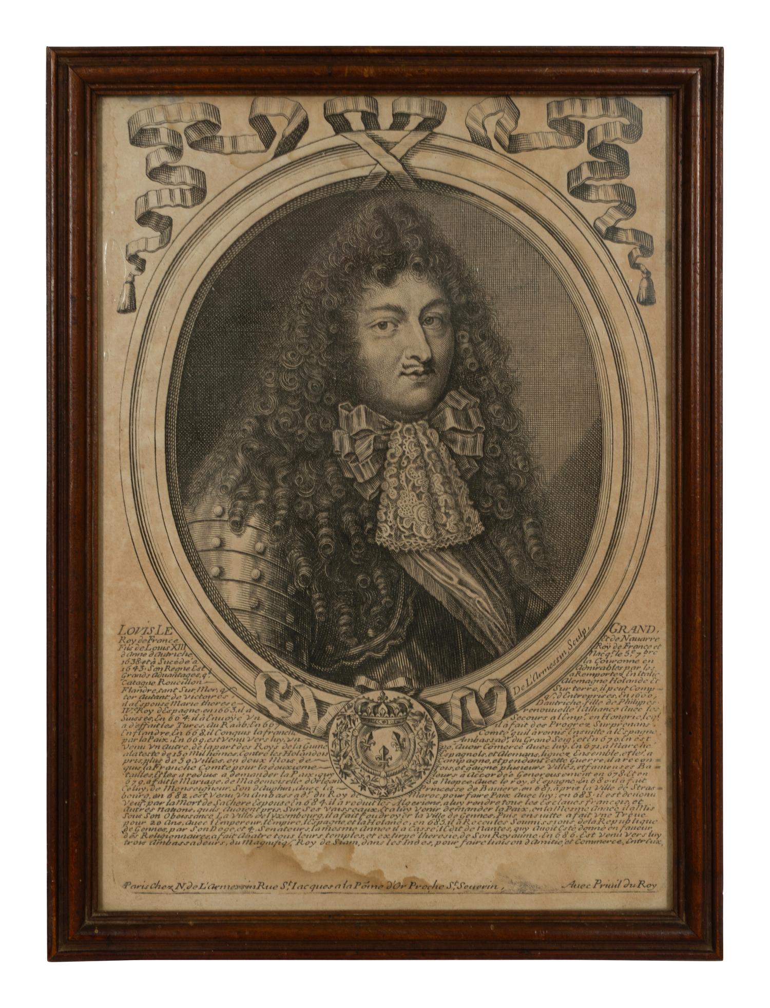A Set of Twenty-Two Framed French Engravings