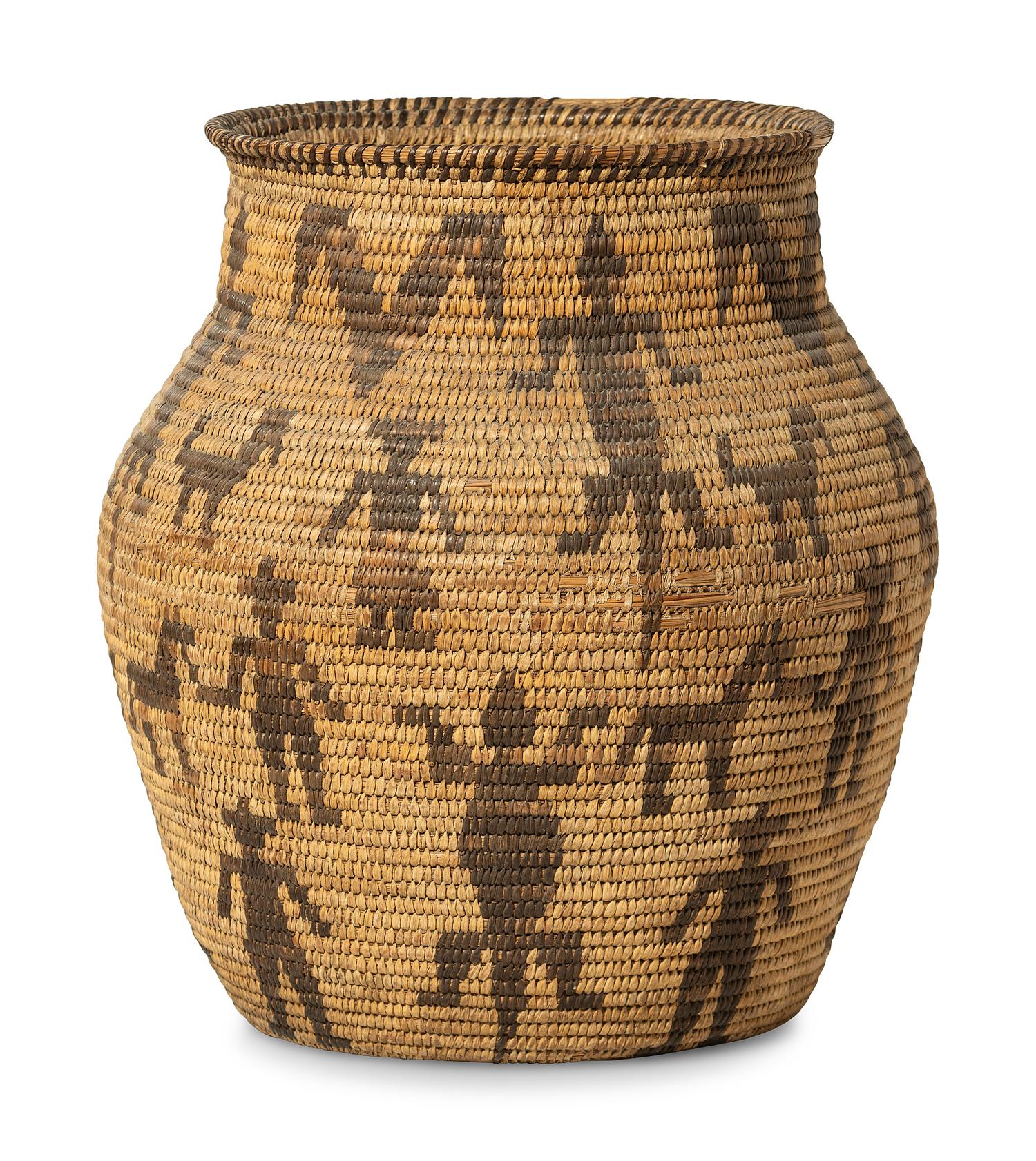 Tohono O'odham Figural Basket