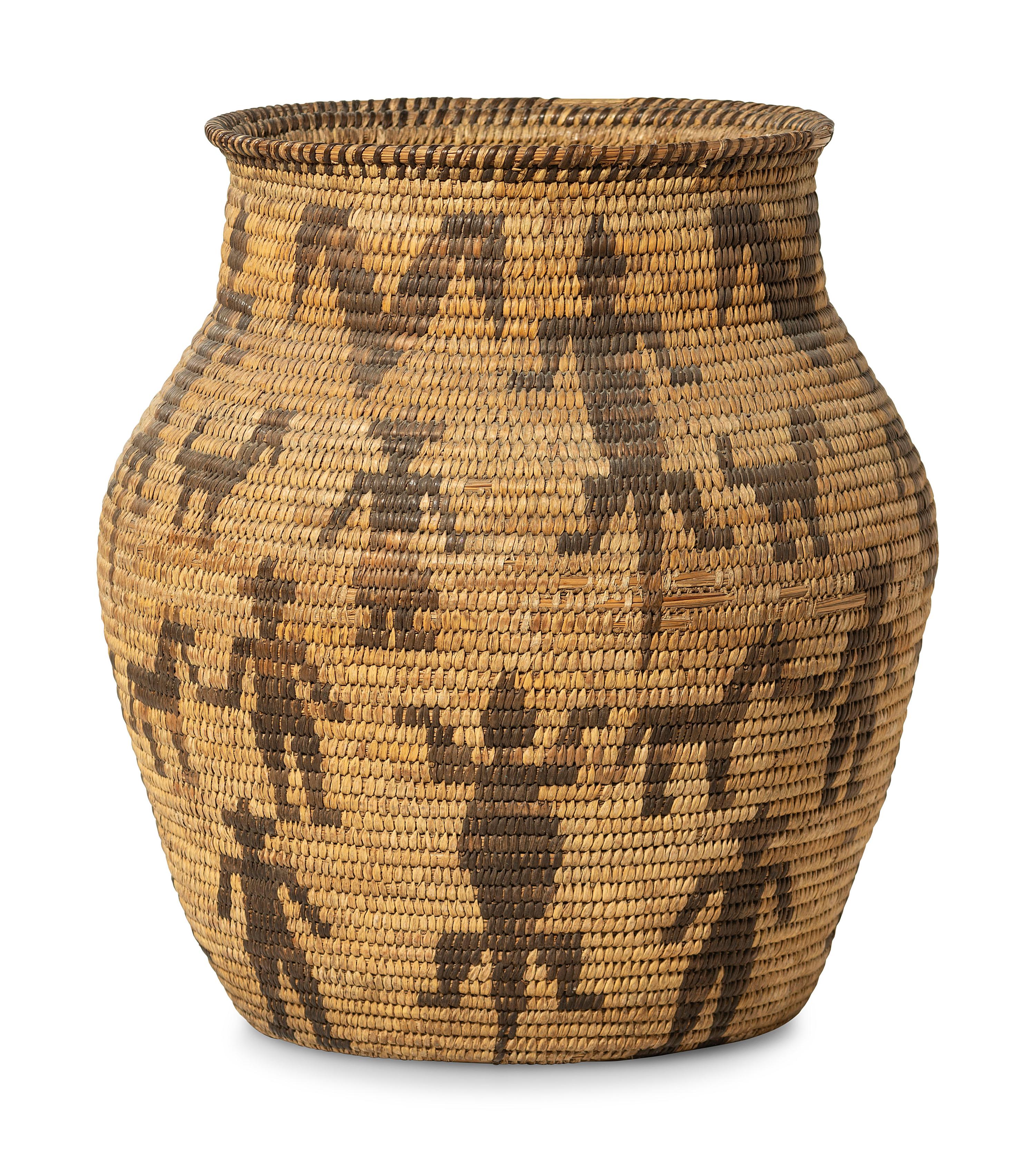 Tohono O'odham Figural Basket