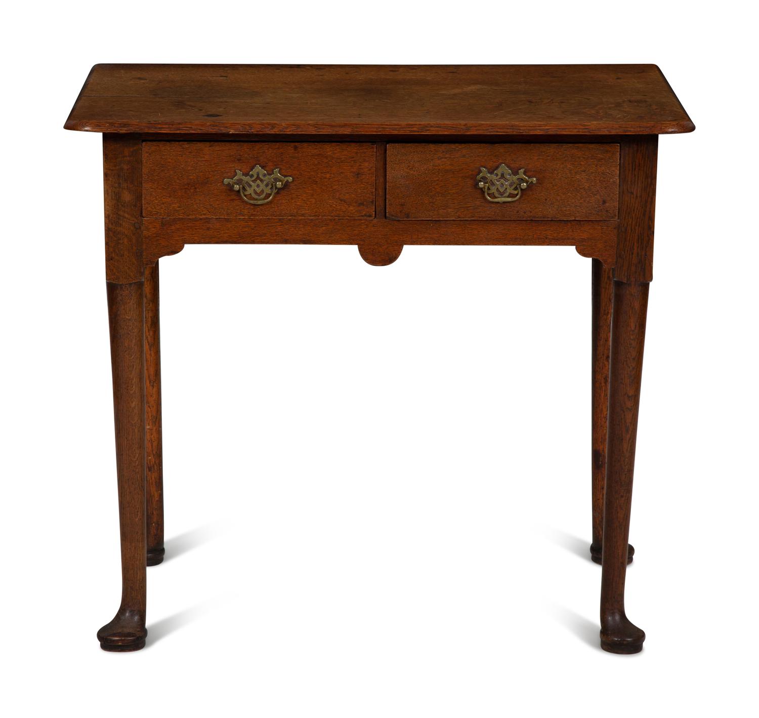 A George I Style Oak Dressing Table