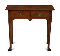 A George I Style Oak Dressing Table