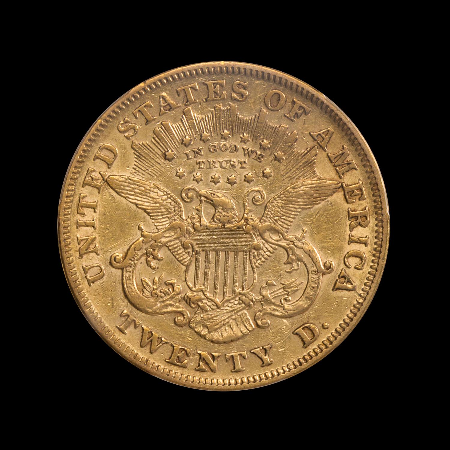 A United States 1871 Liberty Head $20 Gold Coin