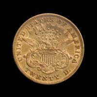 A United States 1871 Liberty Head $20 Gold Coin