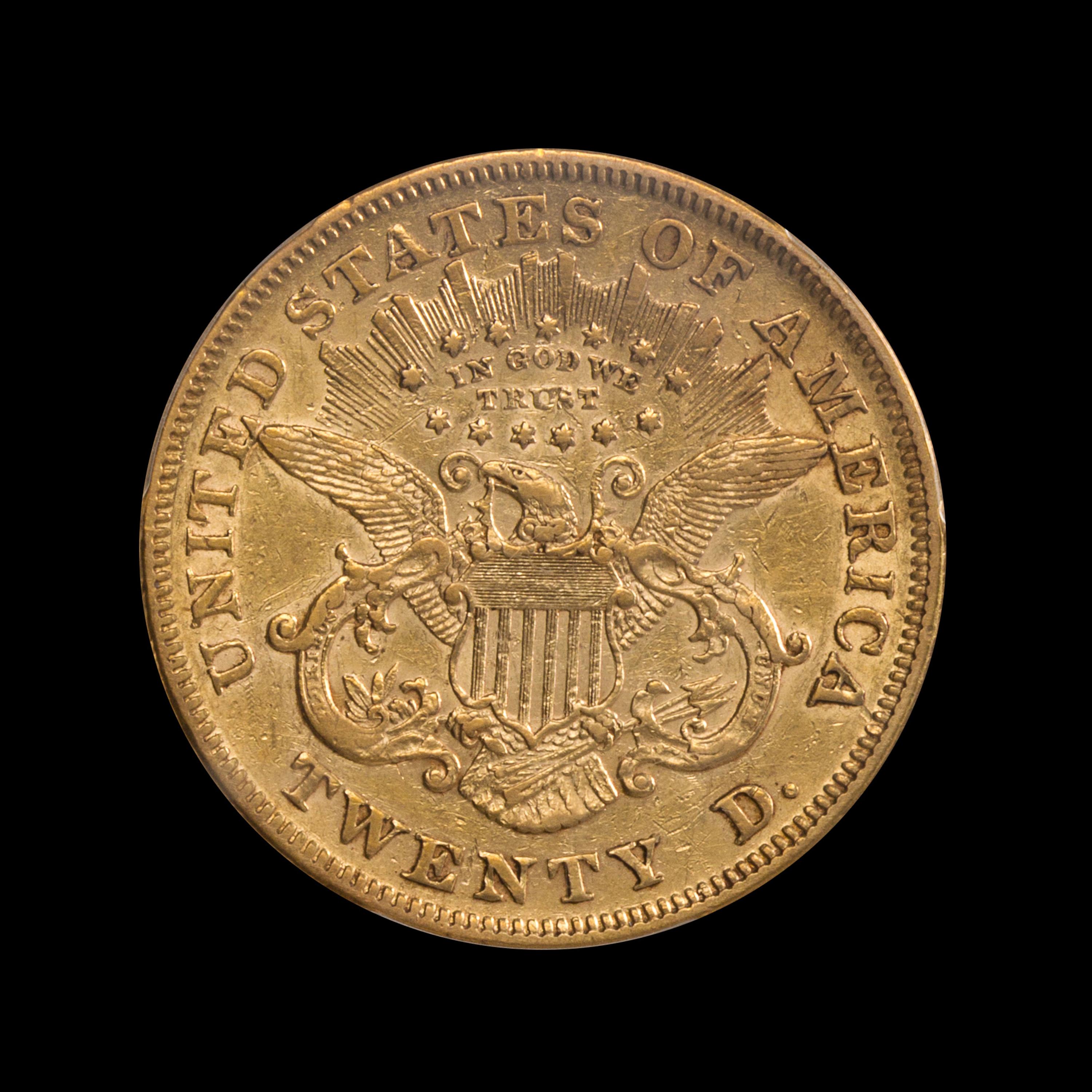 A United States 1871 Liberty Head $20 Gold Coin