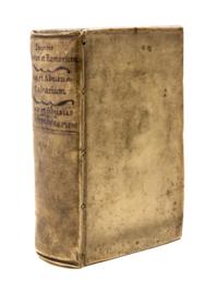 NICOLAI, JOHANN. Tractatus de Phyllobolia, Tractatus de Calcarium, Disquisitio de Chirothecarum. First editions bound together.