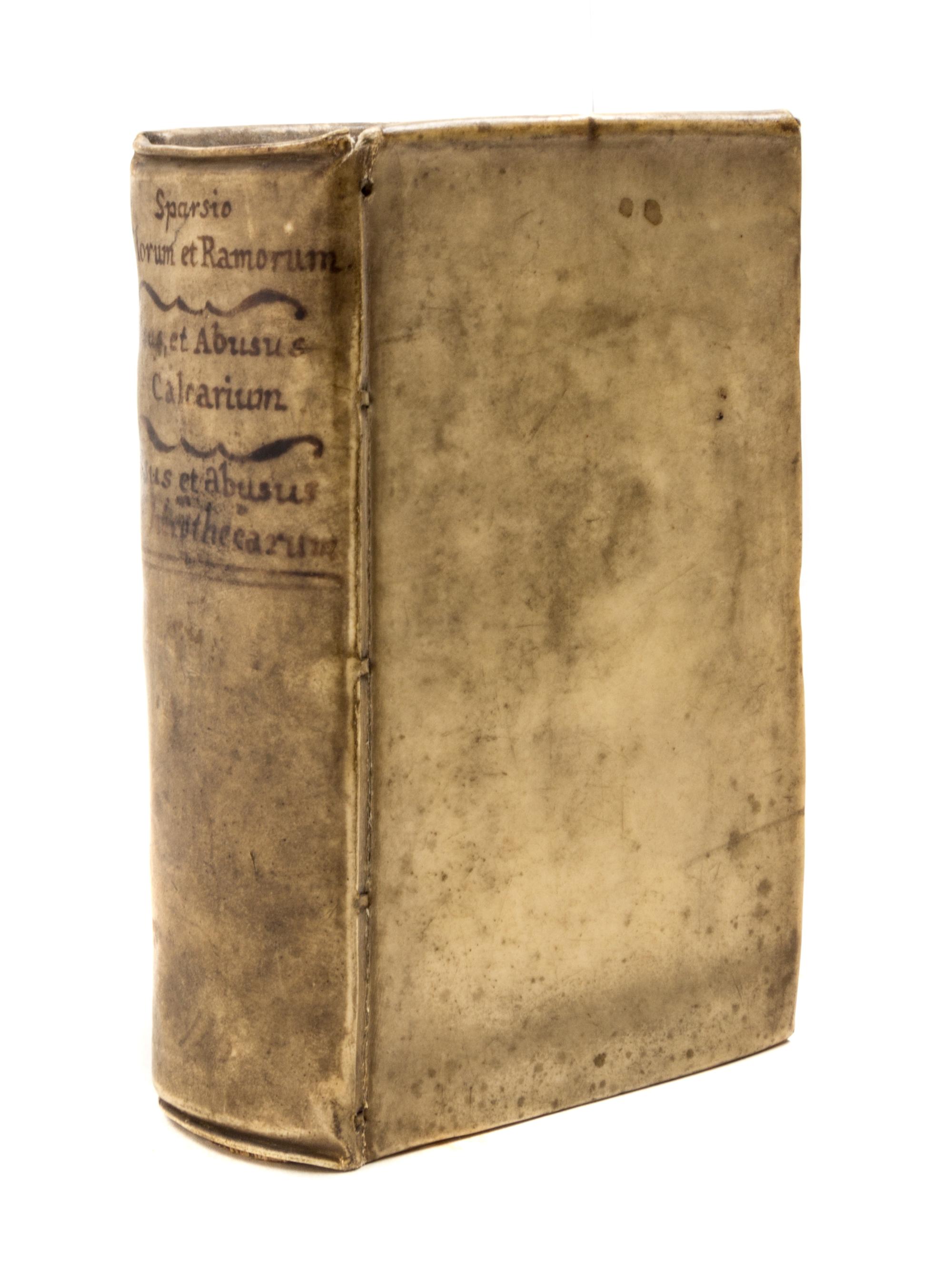NICOLAI, JOHANN. Tractatus de Phyllobolia, Tractatus de Calcarium, Disquisitio de Chirothecarum. First editions bound together.