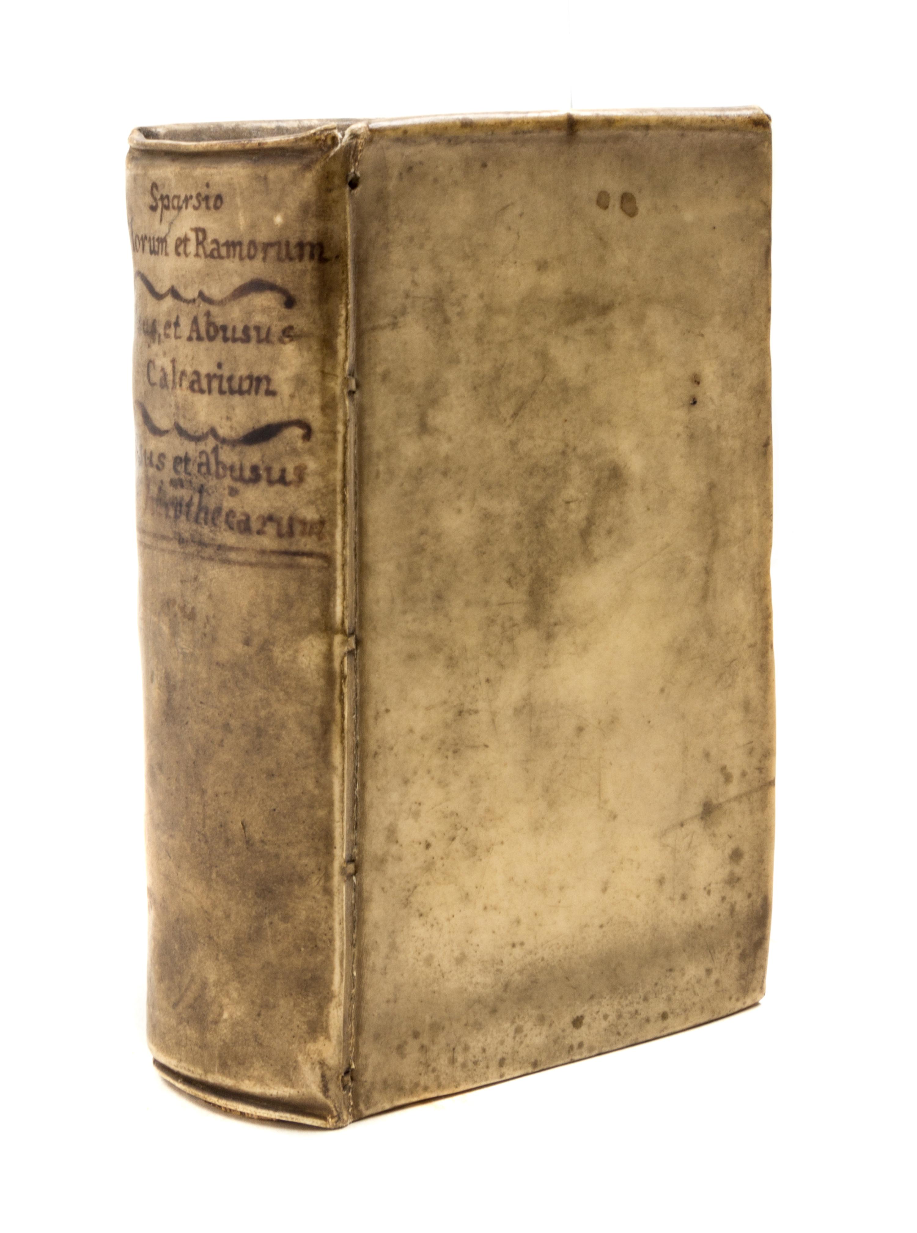 NICOLAI, JOHANN. Tractatus de Phyllobolia, Tractatus de Calcarium, Disquisitio de Chirothecarum. First editions bound together.