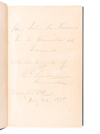 [SHERMAN, William Tecumseh (1820-1891)]. UPTON, Emory. The Armies of Asia and Europe: Embracing Official Reports on the Armies of Japan, China, India, Persia, Italy, Russia, Austria, Germany, France, and England . New York: D. Appleton and Company, 1878.
