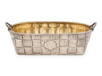 A Russian Silver Bread Basket