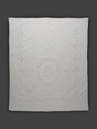 Two Whitework Bed Covers