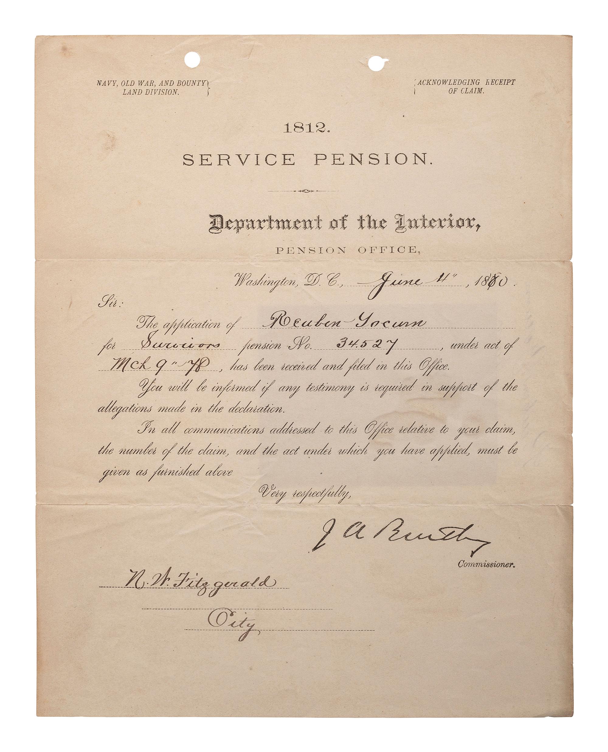 [SLAVERY & ABOLITION] -- [COCKRAN, Francis S. (1814-1886)]. Archive of letters to Maryland abolitionist and Underground Railroad supporter, comprising: