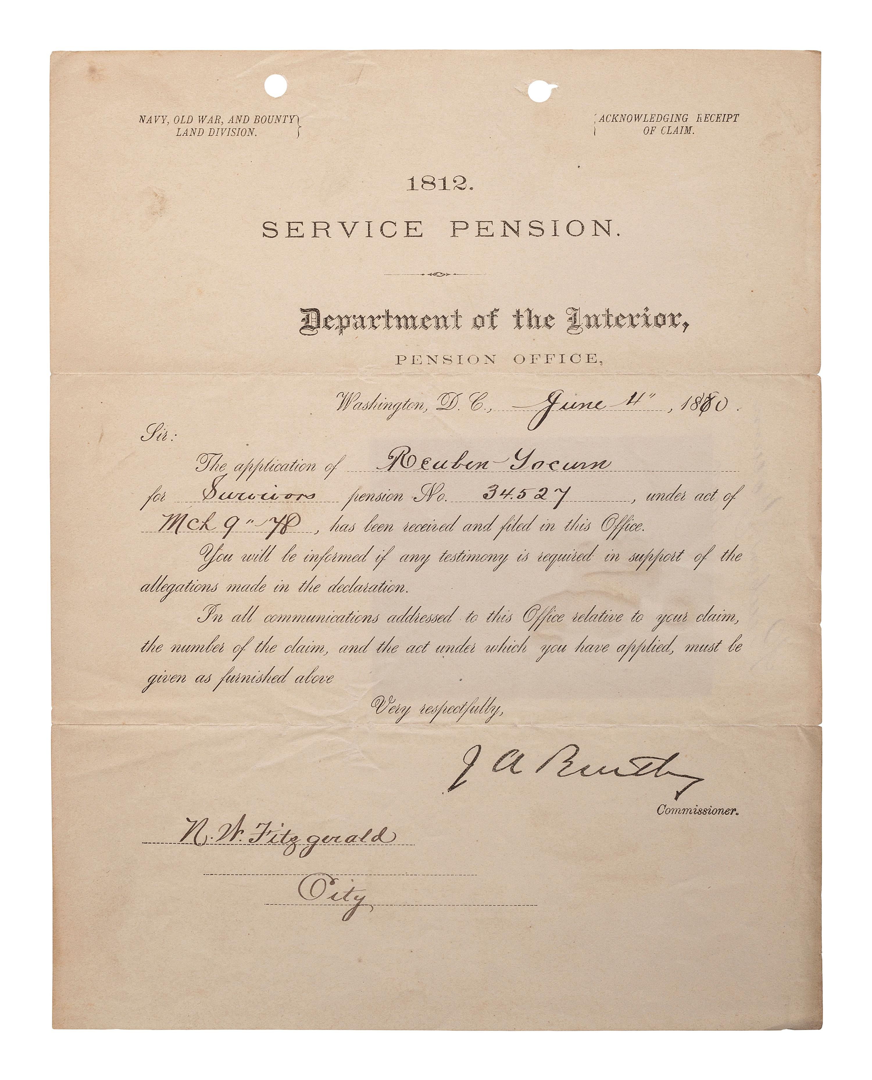 [SLAVERY & ABOLITION] -- [COCKRAN, Francis S. (1814-1886)]. Archive of letters to Maryland abolitionist and Underground Railroad supporter, comprising: