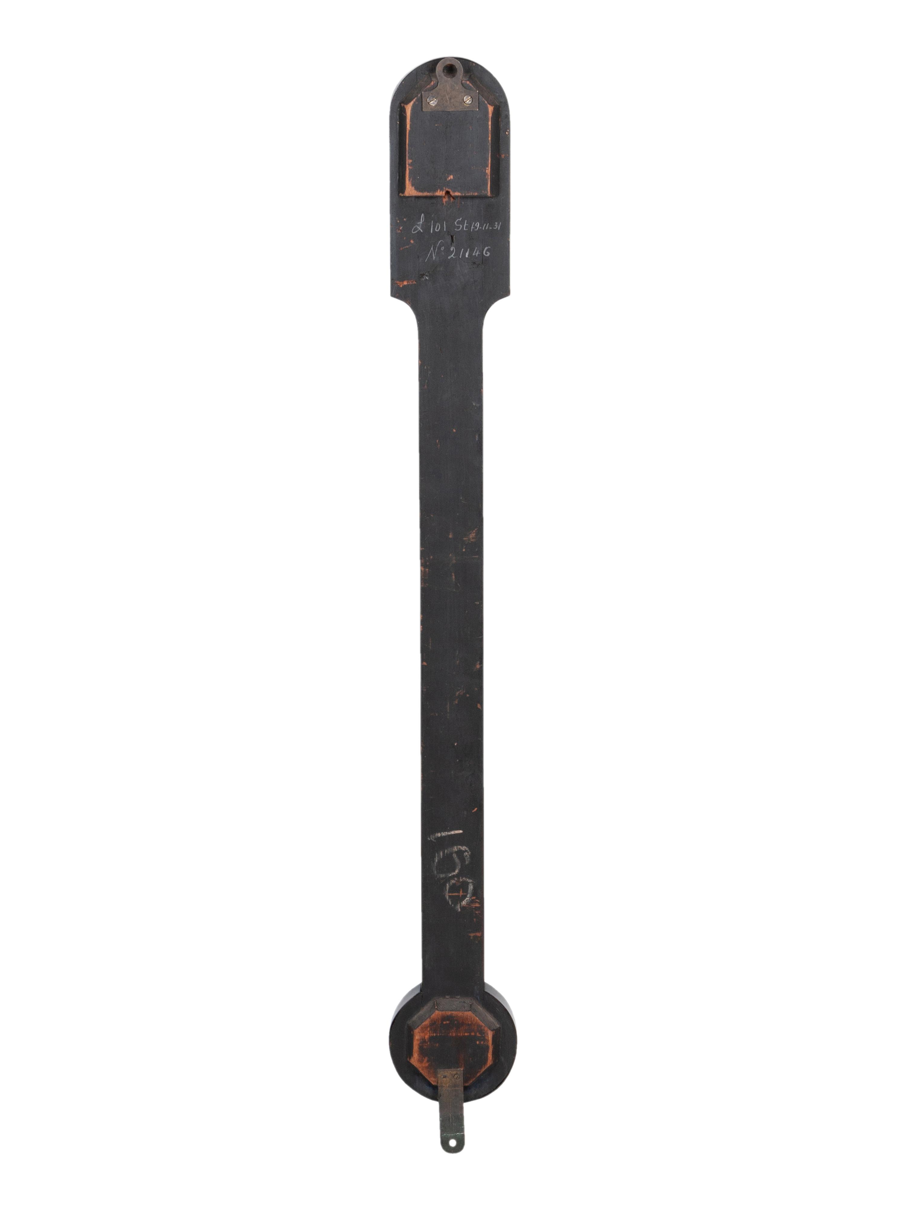 An English Rosewood Stick Barometer