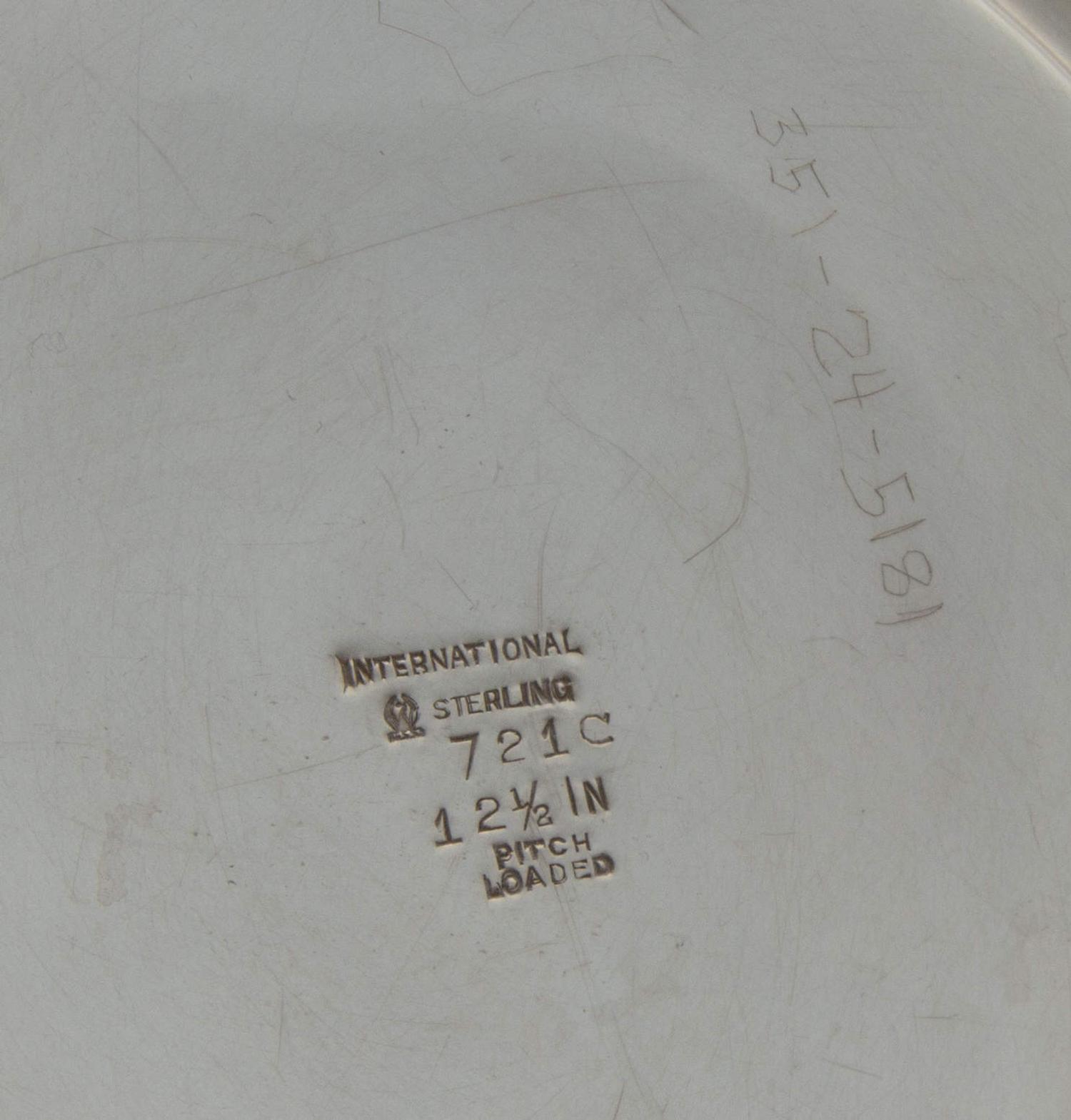 An American Silver Vase