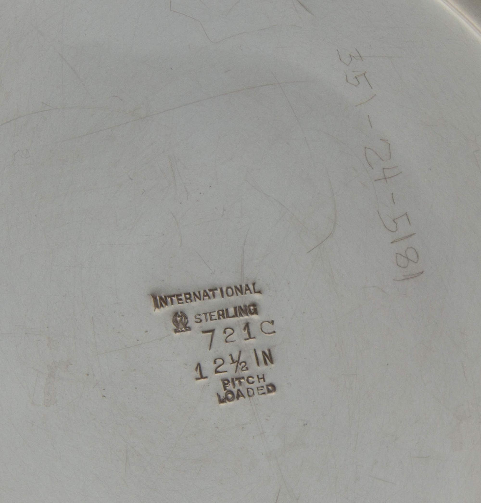 An American Silver Vase