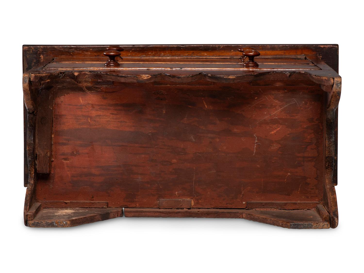 A Federal Mahogany Miniature Chest of Drawers