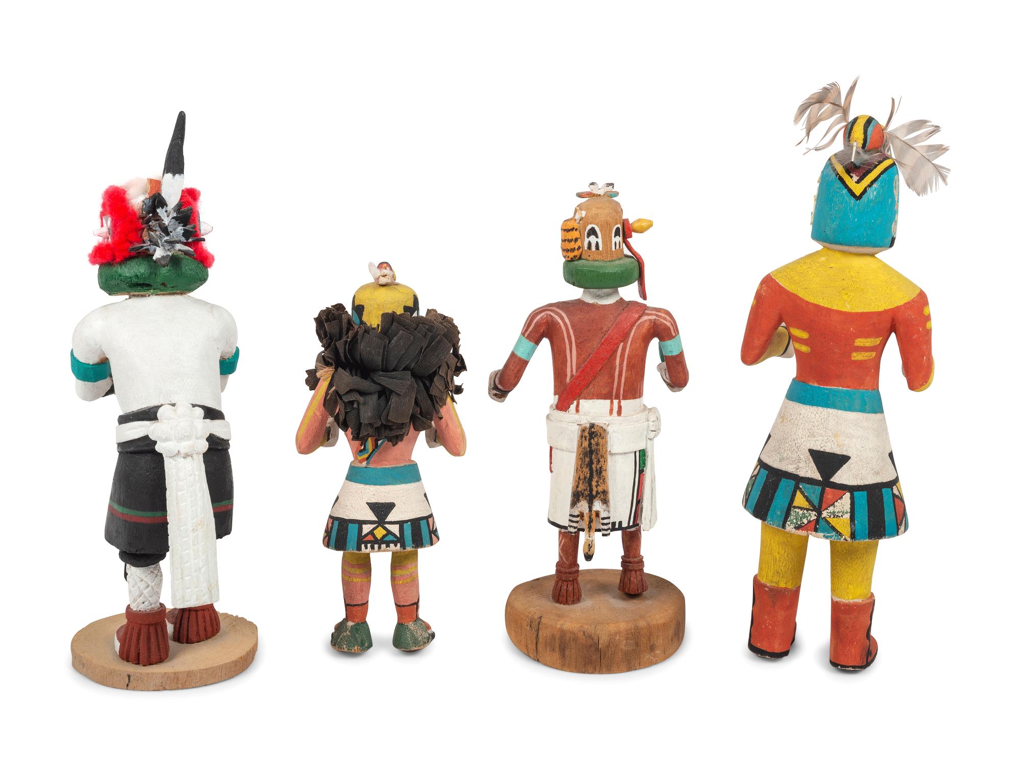 Group of Hopi Katsinas