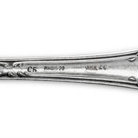 A Collection of Russian Silver and Silver-Plate Flatware Articles