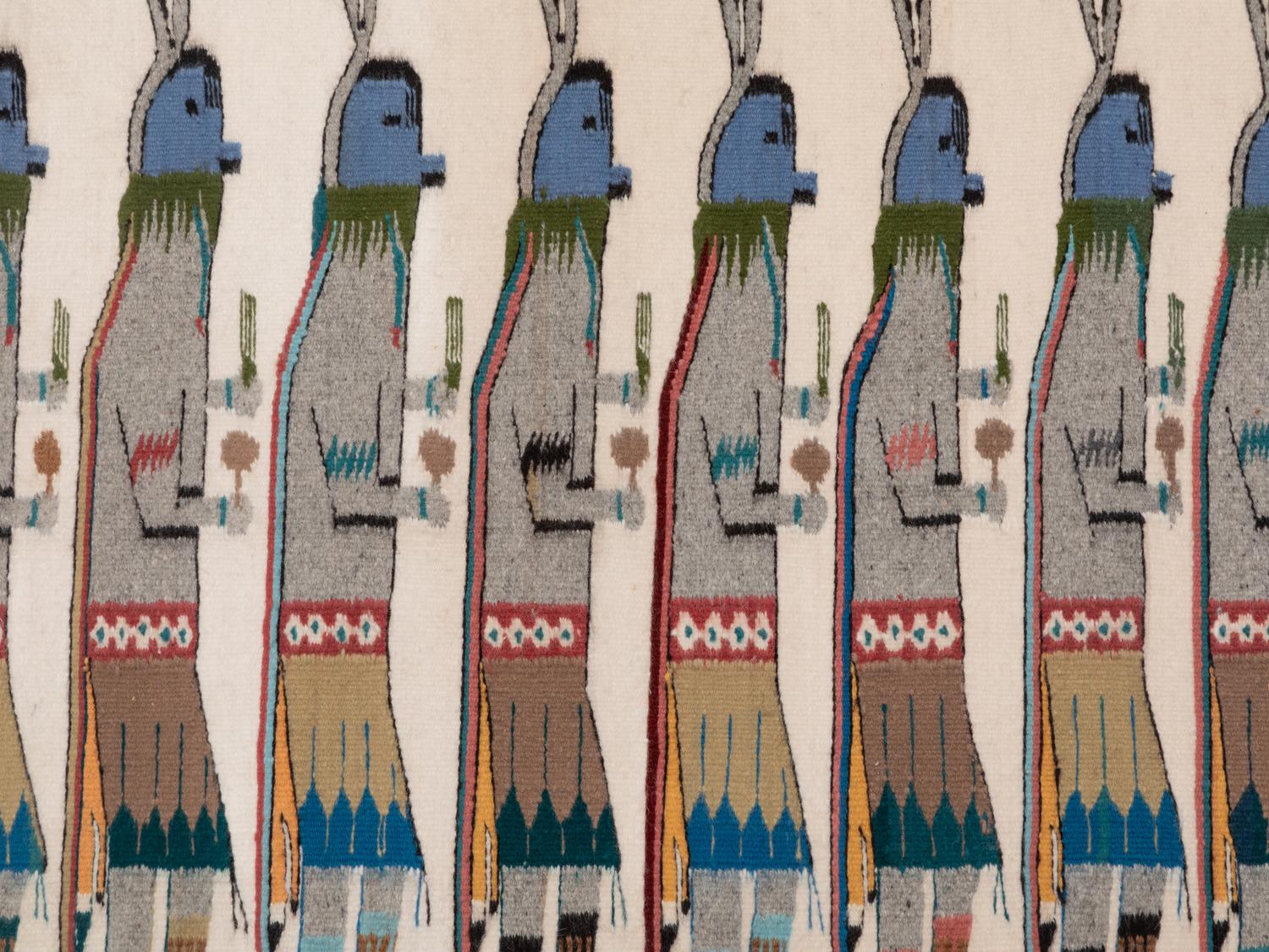 Navajo Yeibichai Weaving / Rug