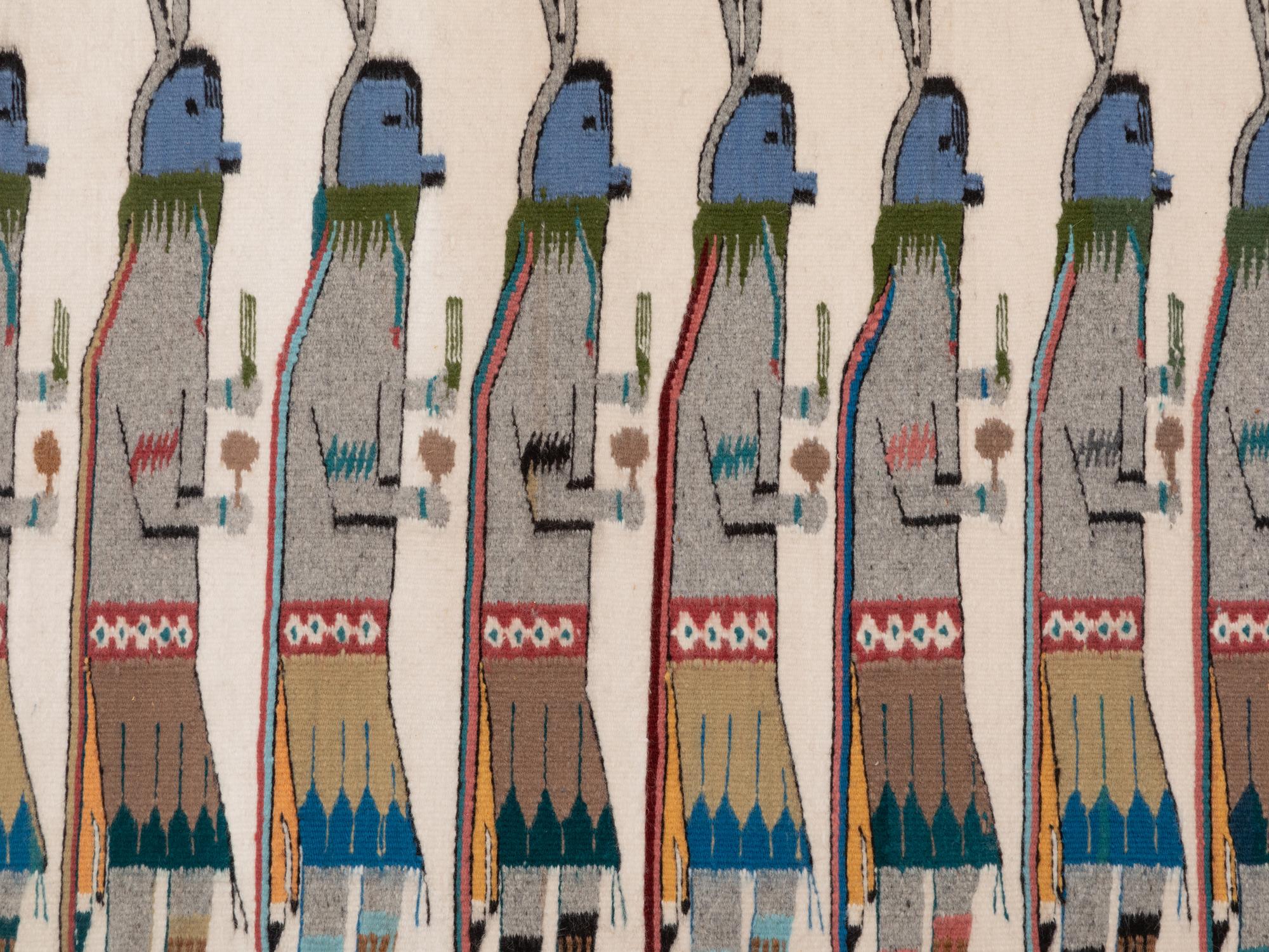 Navajo Yeibichai Weaving / Rug