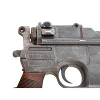 **Wartime Commercial Mauser Model C96/12 Broomhandle Pistol with Military Acceptance Mark and Matching Numbered Shoulder Stock Holster