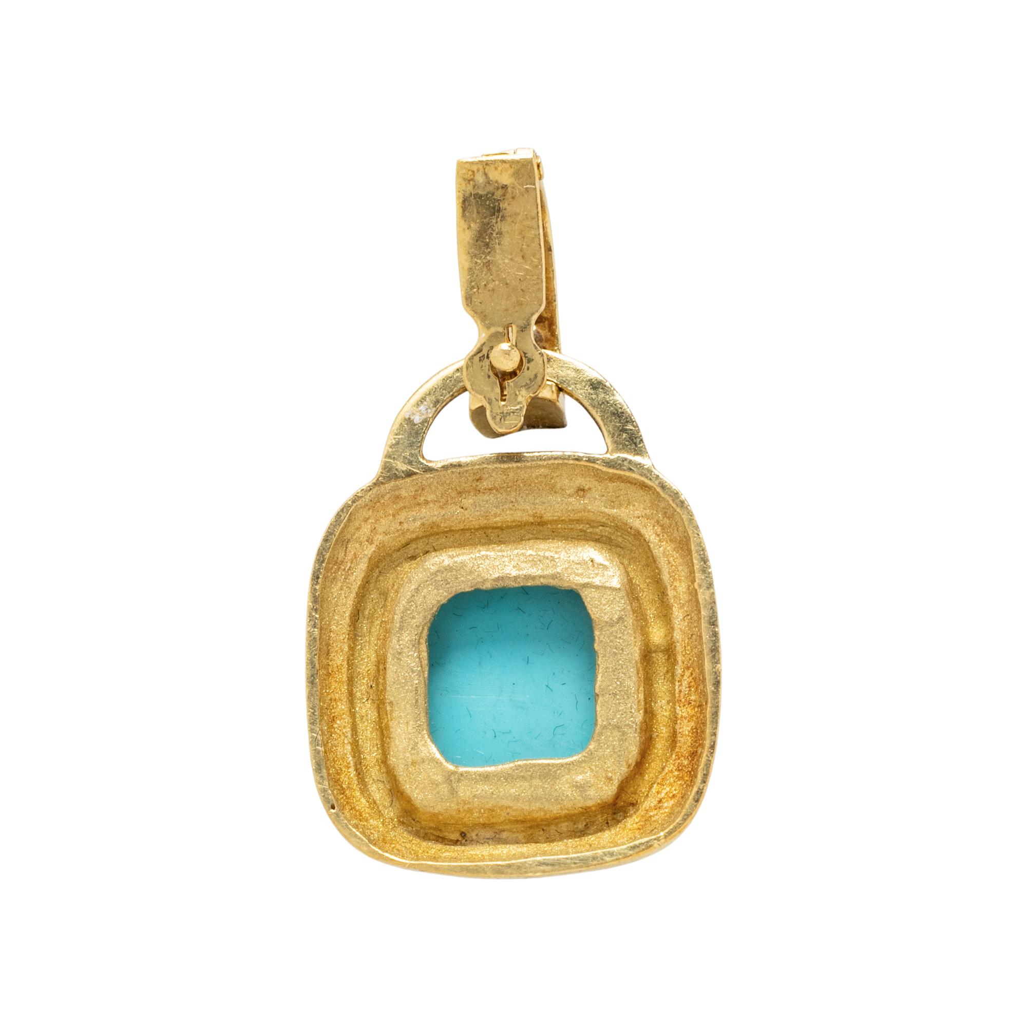 MAZ, YELLOW GOLD, CULTURED PEARL, AND TURQUOISE JEWELRY