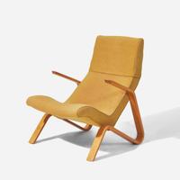 Eero Saarinen (Finnish-American, 1910-1961) "Grasshopper" Chair, Knoll Associates, USA, 1946