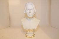 A Royal Vienna Bisque Porcelain Bust Height 15 inches.