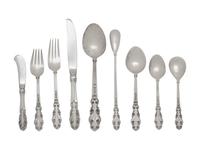 An American Silver Flatware Service
