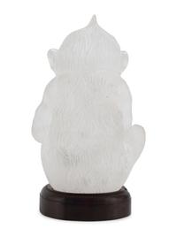 A Carved Rock Crystal Model of a Seated Monkey