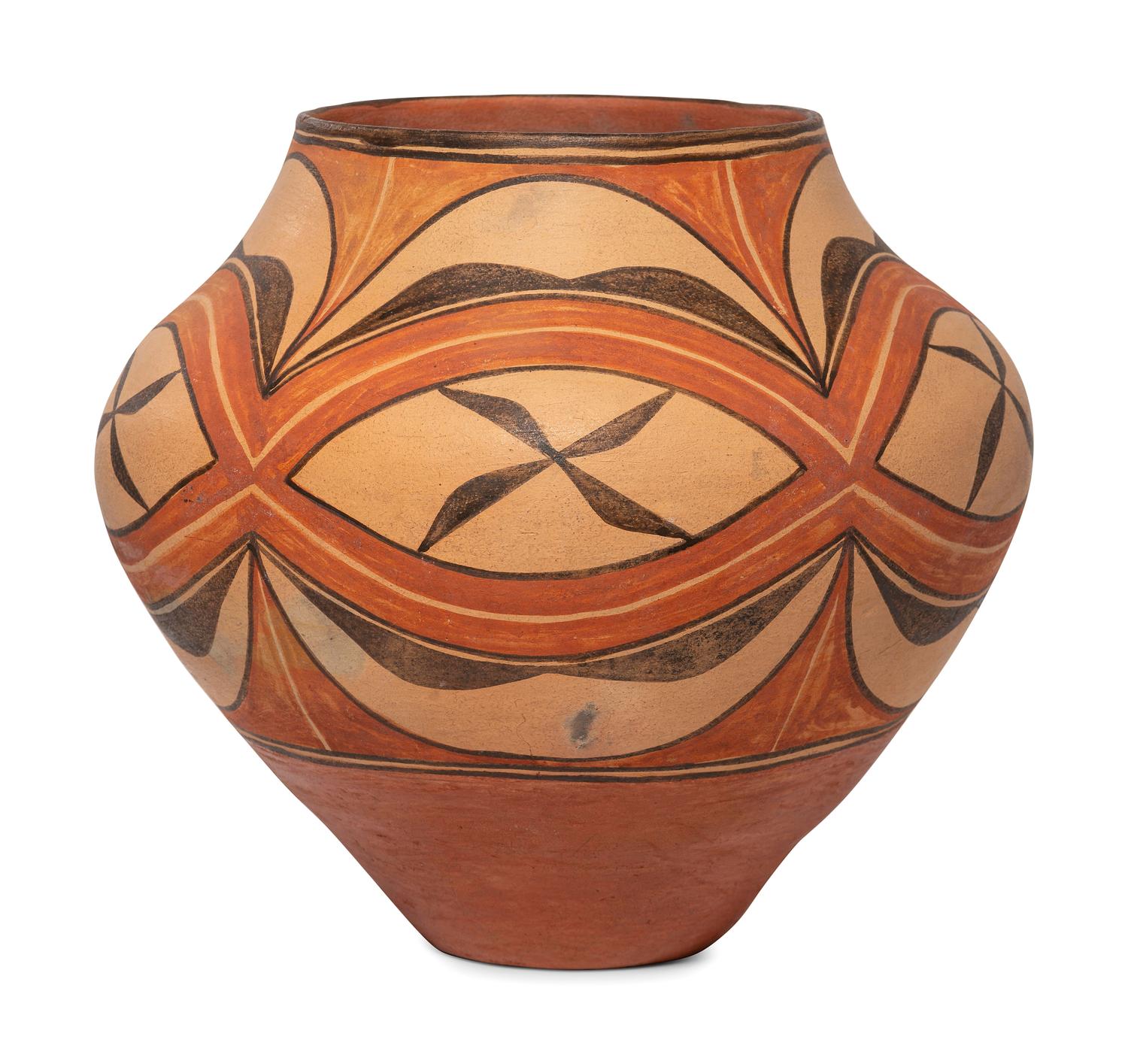 Zia Polychrome Pottery Jar