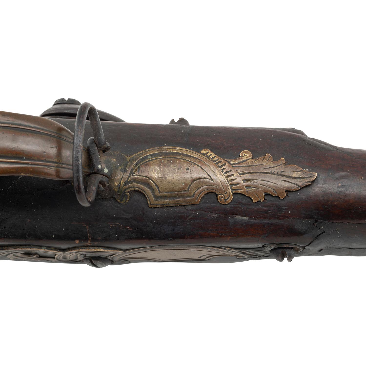 Late 18th Century Germanic Fusil by Schneevoigt Altered to Percussion