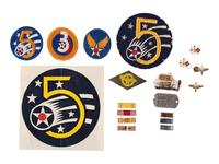 [WORLD WAR II]. Footlocker and archive of Lt. John C. Stiles, radio officer for the 5 AF.