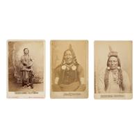 David F. Barry (American, 1854-1934) — Crow Chiefs White Bear and Spotted Horse