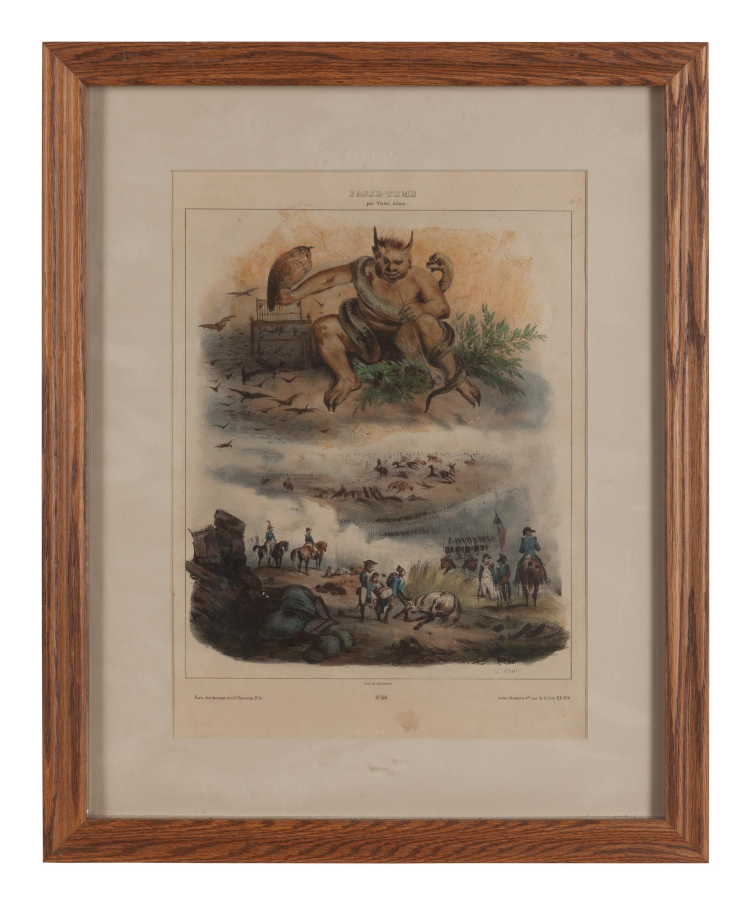 Seventeen French Lithographs