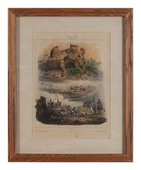Seventeen French Lithographs
