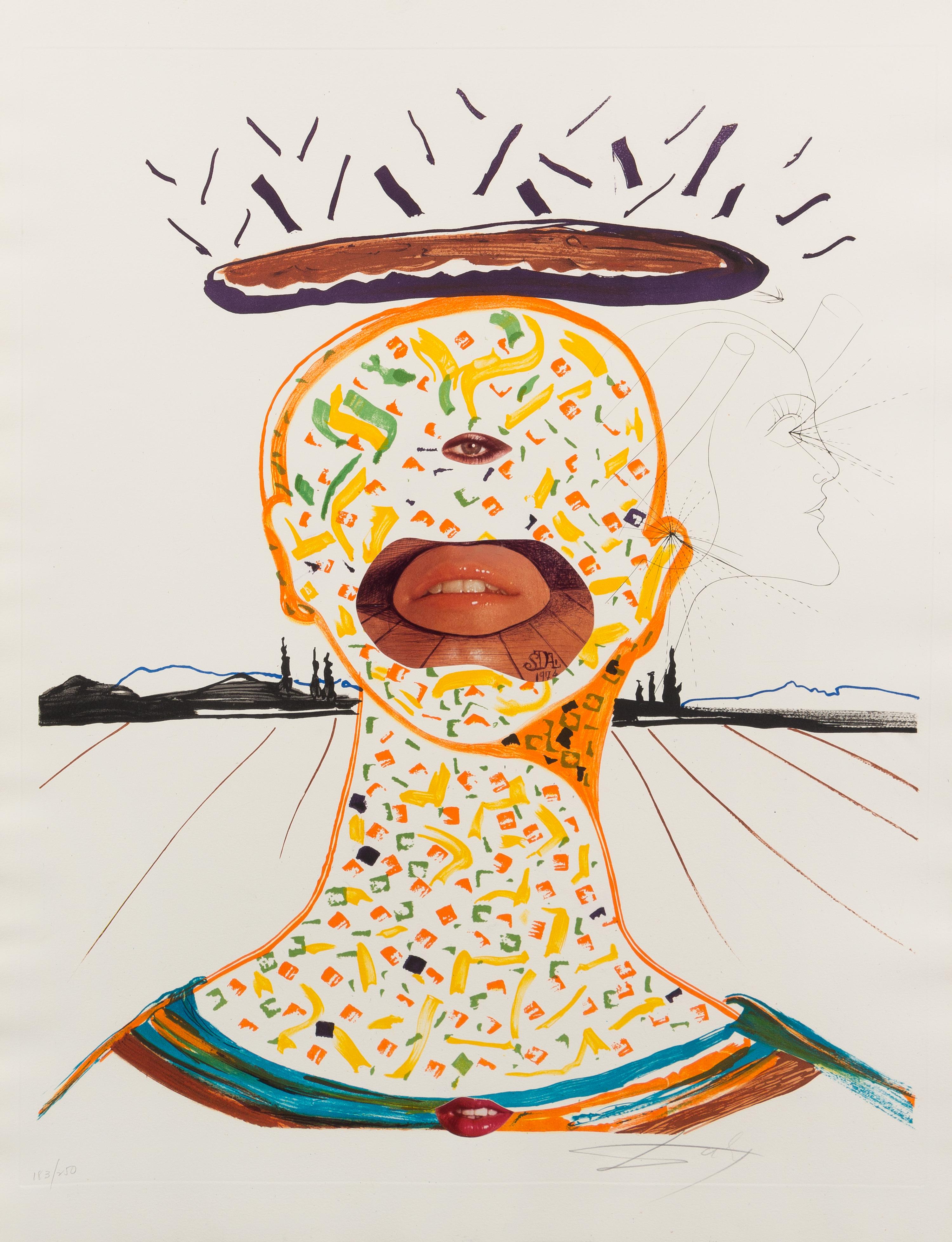 Salvador Dali, (Spanish, 1904-1989), Imaginations and Objects of the Future (suite of 10 with box and text), 1975