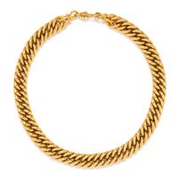 An 18 Karat Yellow Gold Chain Necklace, Mori & Pasquini, 77.50 dwts.